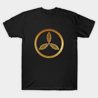 Gold Maruni Tosa Kashiwa Kamon T-Shirt